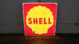 Shell Backlit Sign