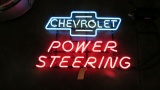 Chevrolet Power Steering Neon Sign
