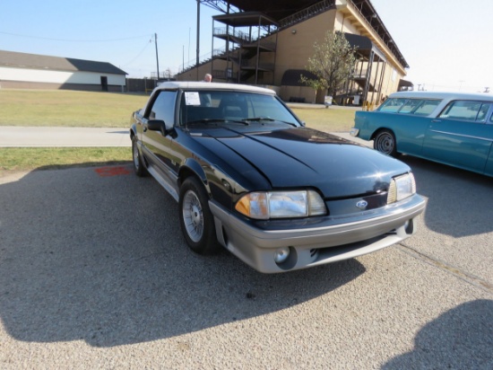 1988 FORD MUSTANG GT 5.0 CONVERTIBLE