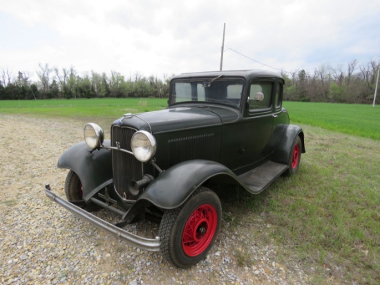 1932 FORD ORIGINAL 5 WINDOW COUPE