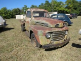 1948 Ford F3 with Flatbed for Project or Parts