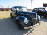 1940 FORD DELUXE 4DR SUICIDE SEDAN