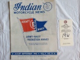 Aug.-Sept. 1943 Indian Motorcycle News Vol.X, No. IV