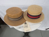 Vintage Straw Hat Group