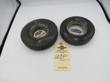 Vintage Advertising Tire Ash Trays