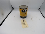 D-A Diesel Oil 1 Quart Can Full