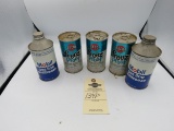 Mobil and ZeCol Antifreeze Cans