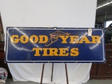 Goodyear Tires Porcelain sign