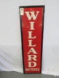Willard Batteries Sign
