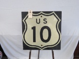 Highway 10 Sign