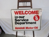 Kendal Motor Oil Sign