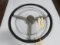 1949/50 Lincoln Steering Wheel Black w/horn ring