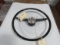 1953 Ford Black Original Steering Wheel w/Horn ring