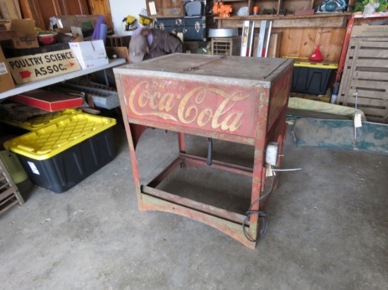 Antique Coca Cola Cooler