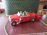 Tin Marx Line Battery Operated Toy Hotrod