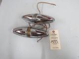 Pair of vintage signal Lights