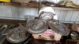 3 naked lady hubcaps