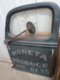 Pickup Door with Vintage Advertising