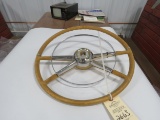 1954 Ford Crestline White Steering Wheel Original