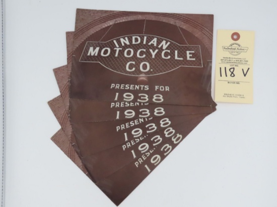 1938 Indian Motorcycle Co. dealer manual