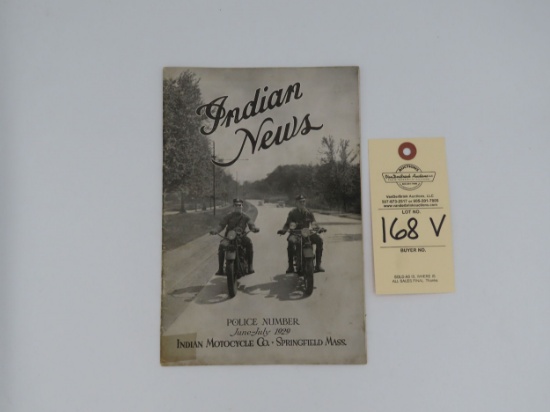 Indian Motorcycle News - June-July 1929