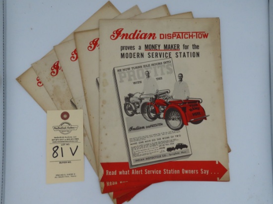 Indian Dispatch-Tow advertising