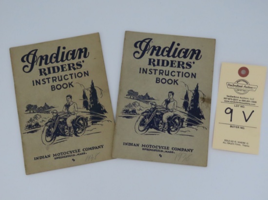 1938 Indian Riders' Instruction Book