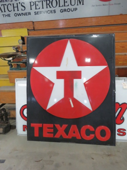 Texaco Plastic Panel