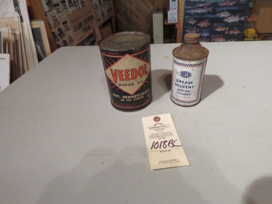 Veedol Oil Can Group