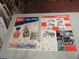 Vintage Motorcycle Poster Group