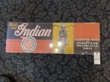 Vintage Indian & Goodyear Advertising Poster 13.5x40 inches