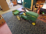 John Deere Pedal Tractor with Wagon