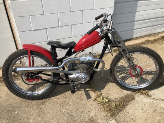 1953 Harley Davidson Hummer 165 Motorcycle