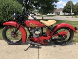 1937 Indian Junior Scout Motorcycle