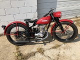 1950 Harley Davidson Hummer 125 Motorcycle