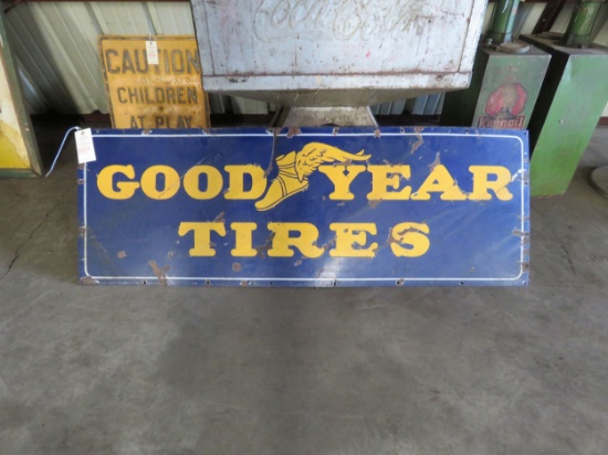 Goodyear Porcelain Sign
