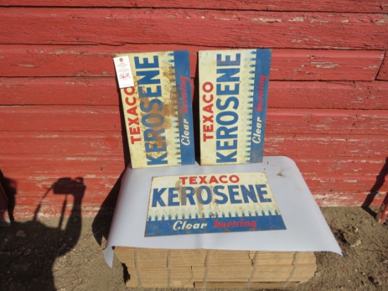 Texaco Kerosene Signs