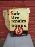 Bowes Tire Repair Sign