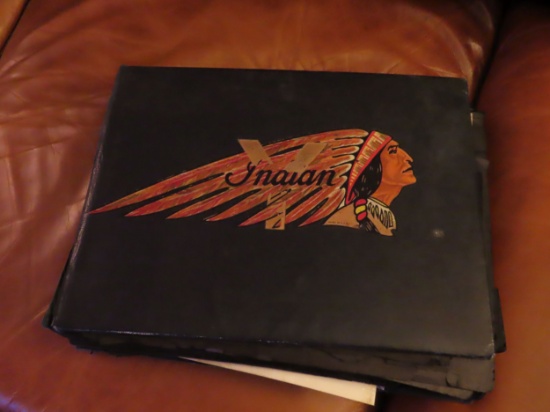 Old Indian Scrapbook filled with Old motorcycle and Car pictures