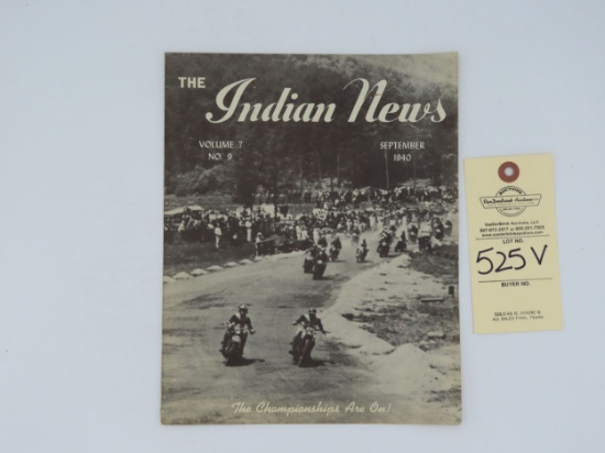 Indian News - September 1940