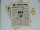 The Indian News - April - May 1938, 2 issues