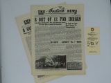 The Indian News - January - February 1939, 2 issues