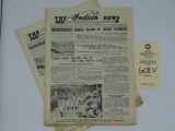 The Indian News - August - September 1939, 2 issues