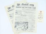 The Indian News - August - September 1939, 2 issues