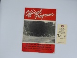 1955 - New England Gypsy Tour and Road Race Program