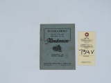 Henderson Streamline and Deluxe Models Manual