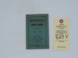 Motorcycle Blue Book - January 1952