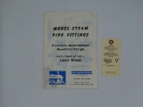 Model Steam Pipe Fittings manual