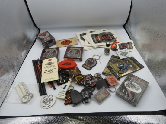 Various Harley Davidson Items Group