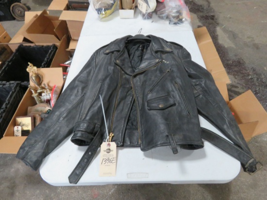 Lesco Leather Motorcycle Jacket